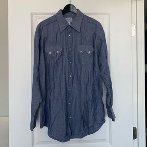 Rockmount Men’s Pima Cotton Herringbone Shirt